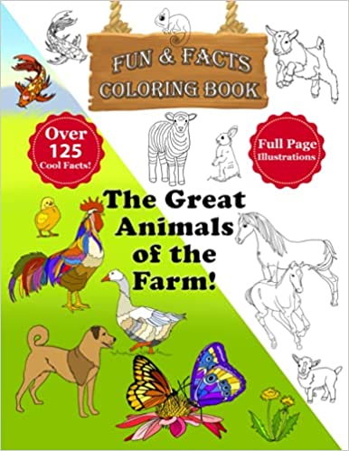 The Great Animals of the Farm Coloring Book