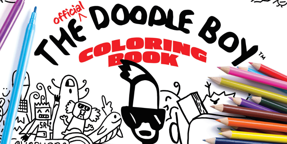 The Official Doodle Boy™ Coloring Book Dedicated Review