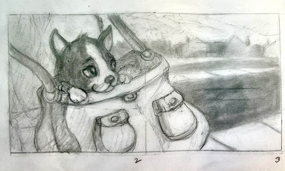 Mama's Purse thumbnail sketch