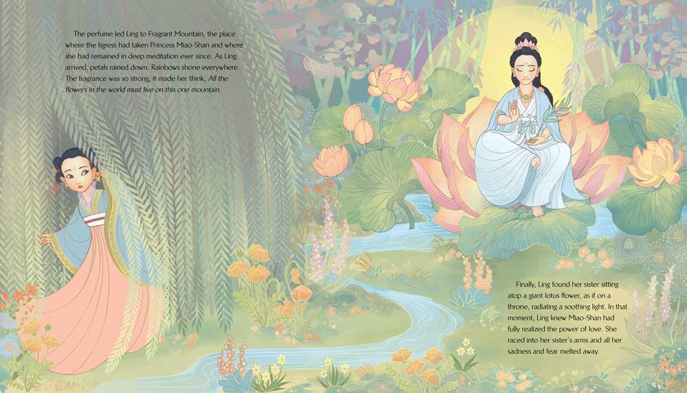 Kuan Yin The Princess Who Became the Goddess of Compassion Illustration