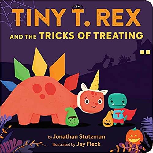 Tiny T. Rex and the Tricks of Treating: Book Cover