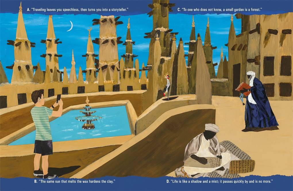 African Proverbs For All Ages: Traveling Illustrationl