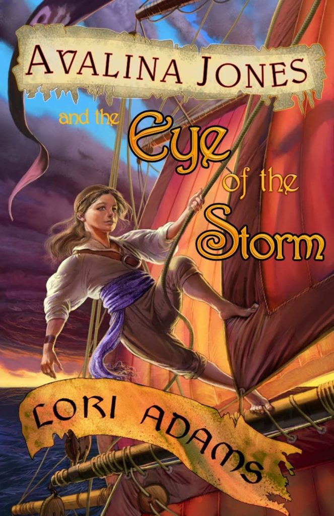 Avalina Jones and the Eye of the Storm: Book Cover