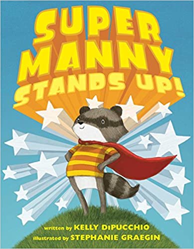 Super Manny Stands Up: Book Cover