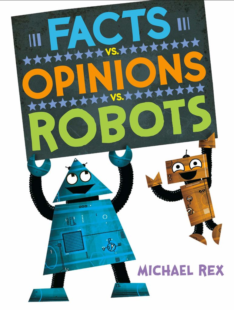 Facts vs Opinions vs Robots: Book Cover