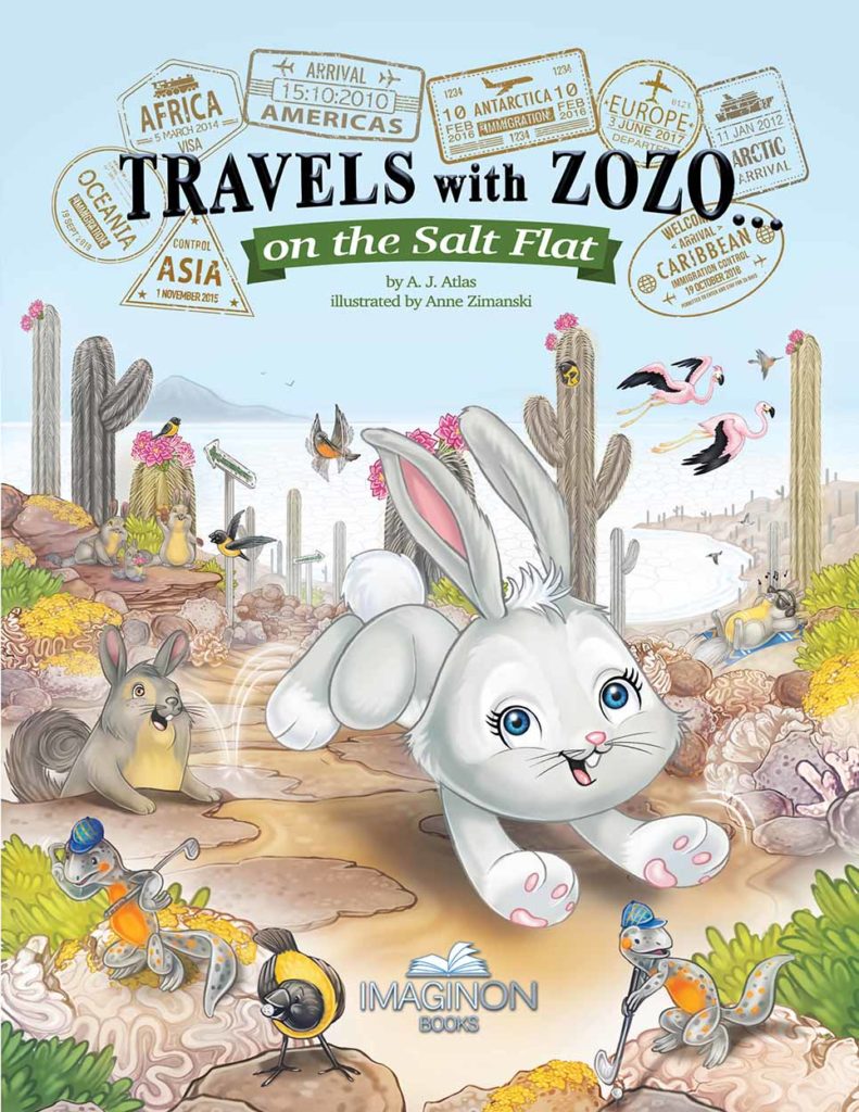 Travels with Zozo on the Salt Flat: Book Cover