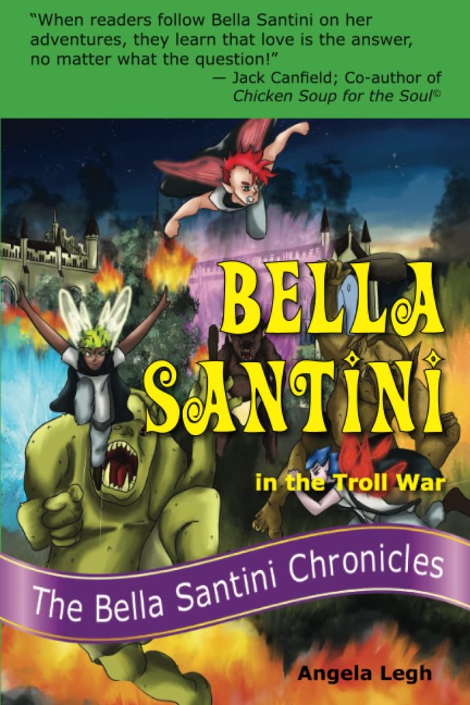 Bella Santini in the Troll War: Book Cover