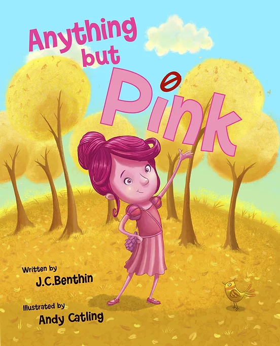 Anything but Pink: Book Cover