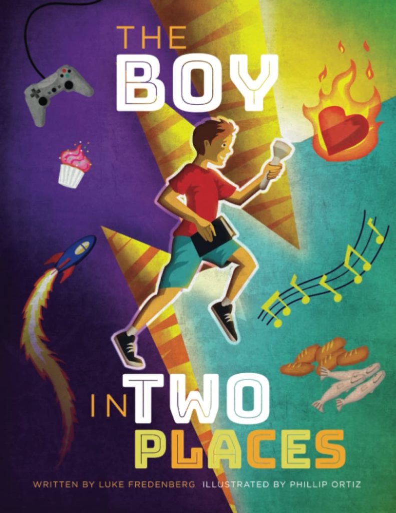 The Boy in Two PLaces: Book Cover