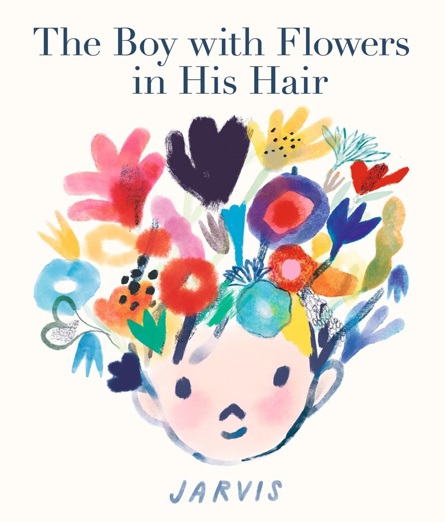 The Boy With Flowers In His Hair: Book Cover