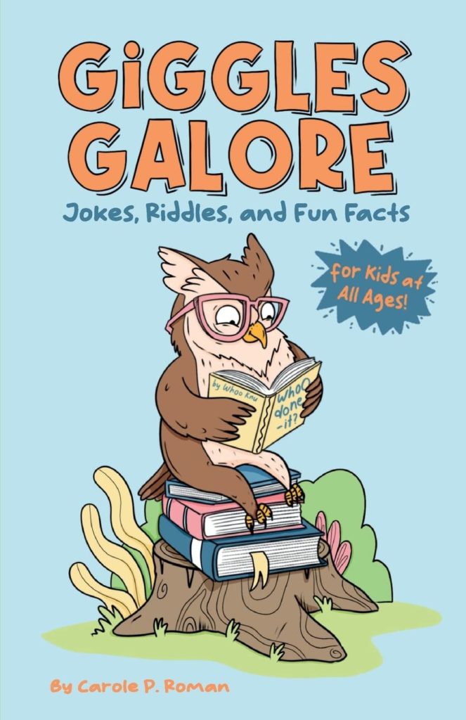 Giggles Galore- Jokes, Riddles, and Fun Facts for Kids of all Ages: Book Cover