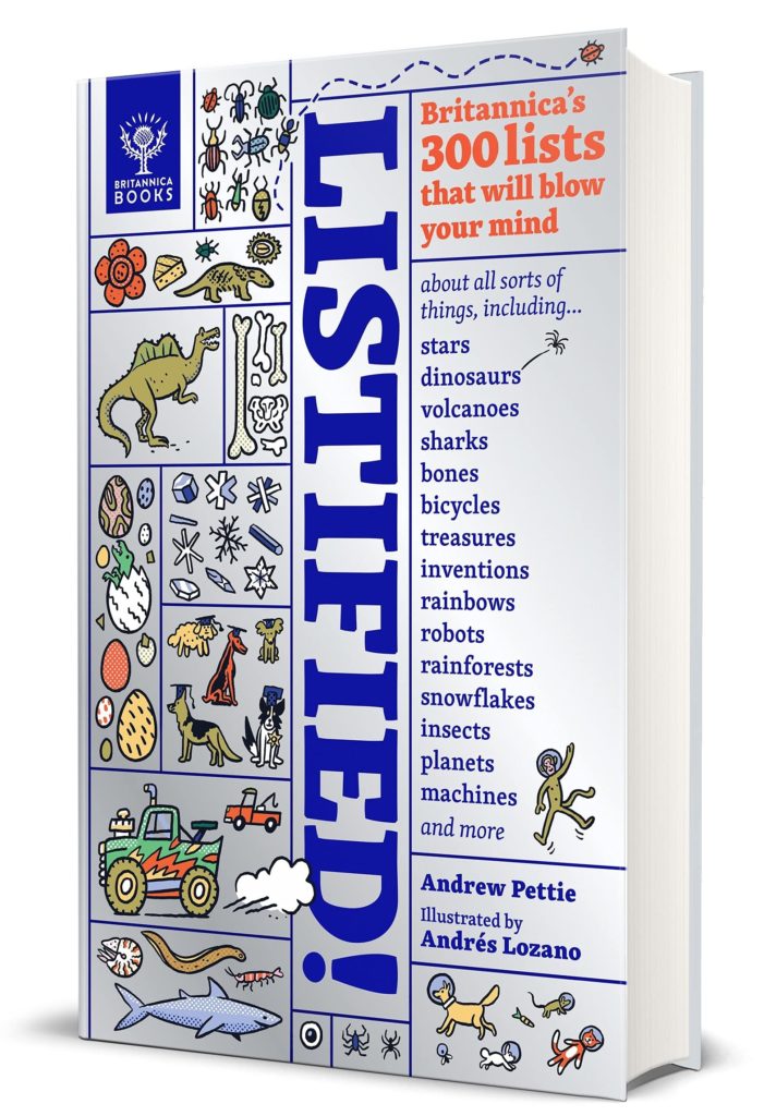 Listified! Britannica’s 300 Lists That Will Blow Your Mind: Book Cover