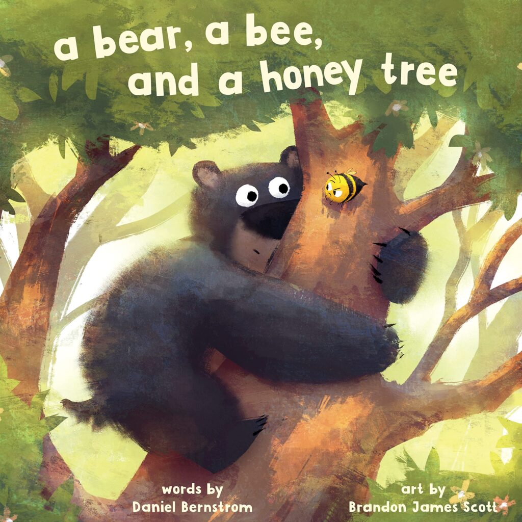 A Bear, a Bee, and a Honey Tree: Book Cover