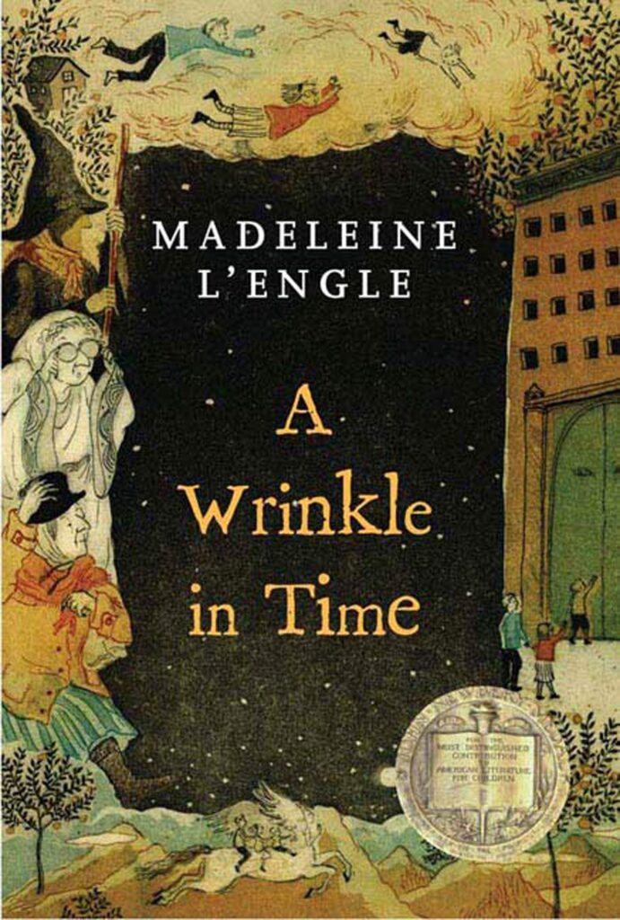 A Wrinkle in Time: book cover