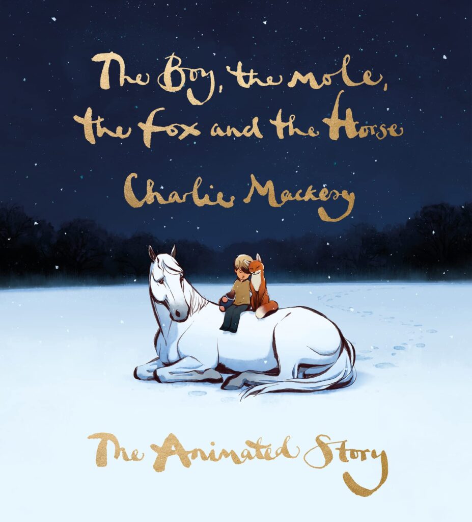 The Boy the fox the mole: Book Cover