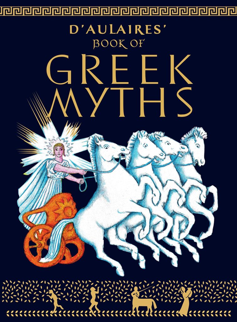 DAulaires Book of Greek Myths: book cover