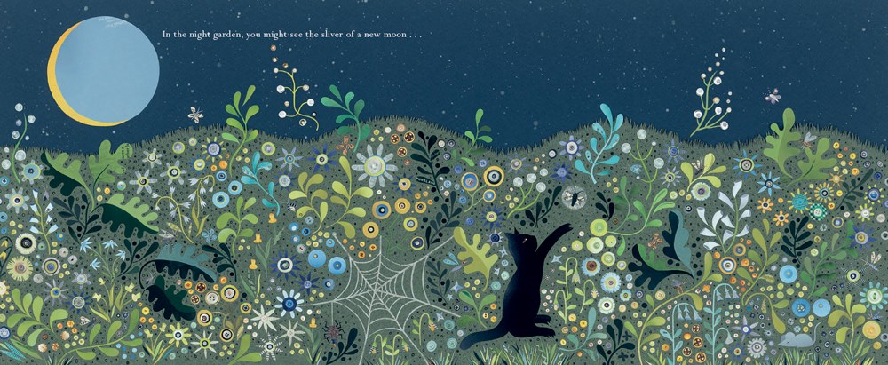 In the Night Garden Illustration by Carin Berger