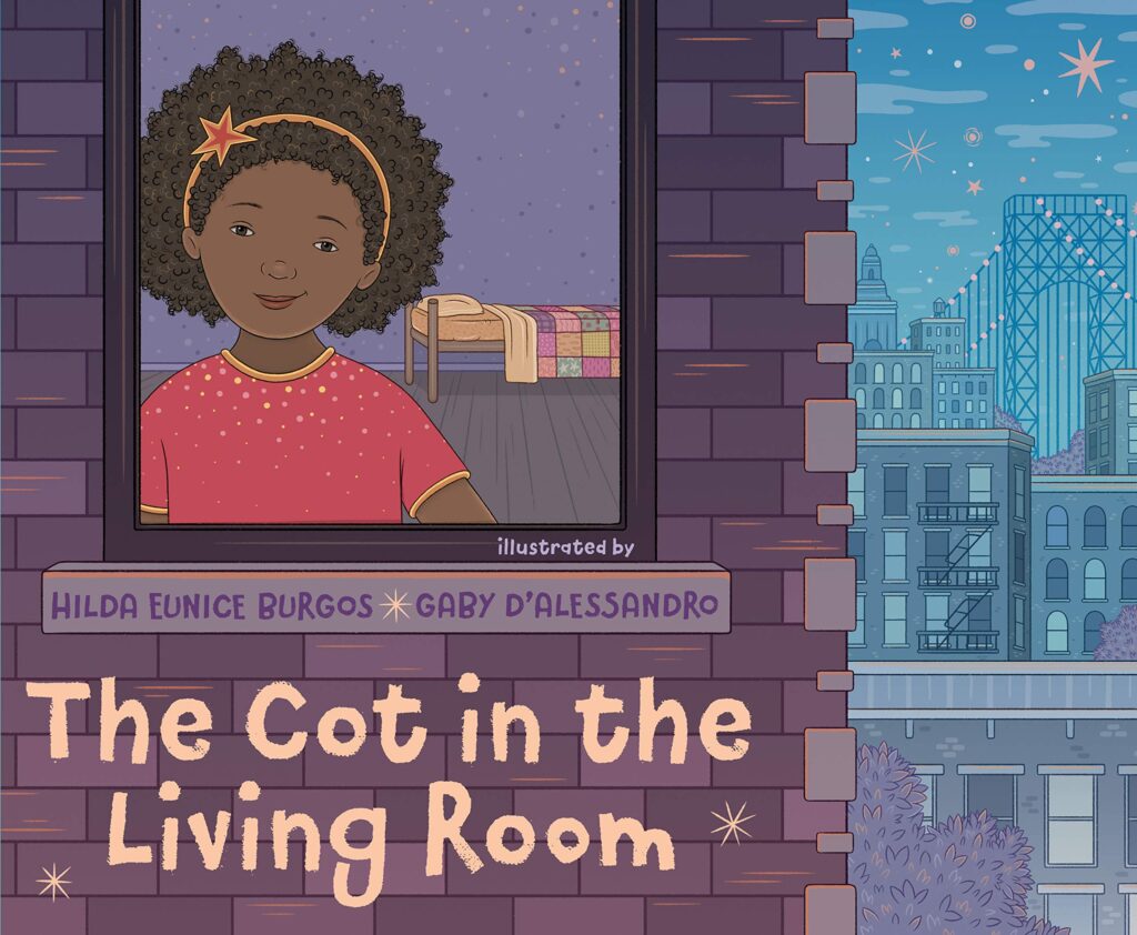 The Cot in the Living Room by Hilda Eunice Burgos: Book Cover