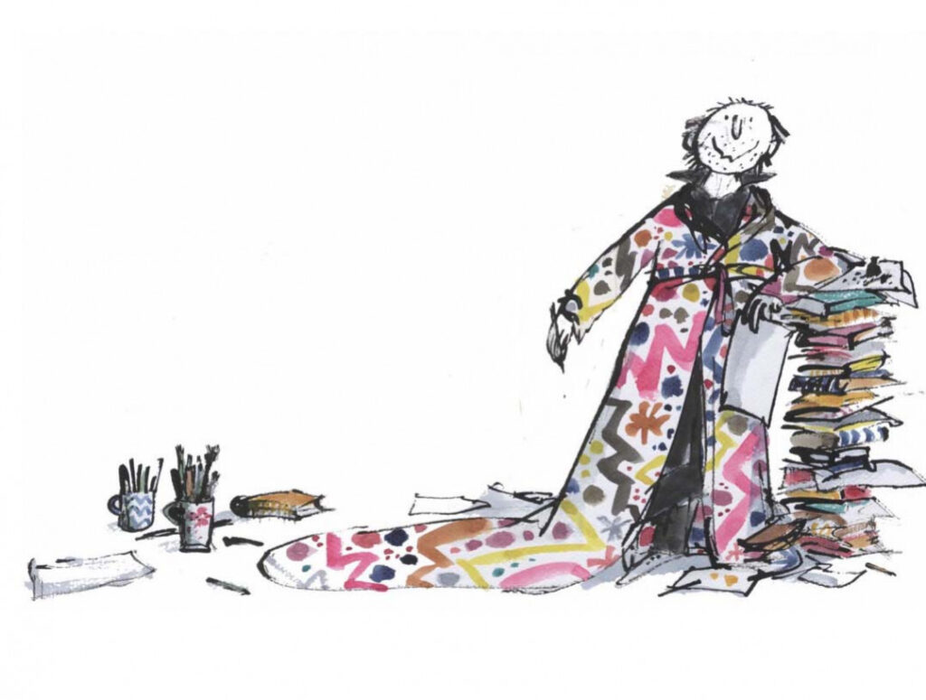 Quentin Blake: Illustrator Headshot