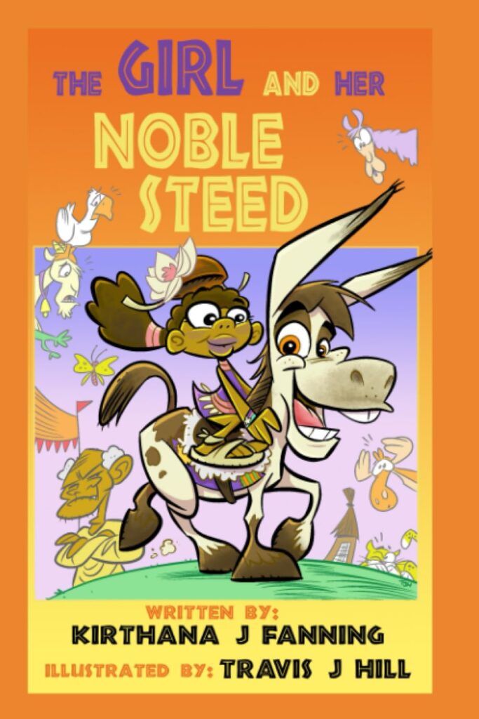 The Girl and Her Noble Steed: Book Cover