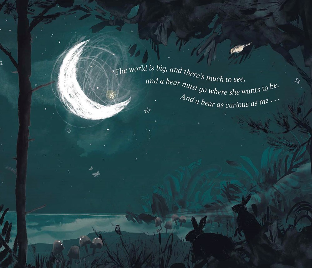 The Bear and Her Book Illustration - Night Sky

Written by Frances Tosdevin

Illustrated by Sophia O'Connor