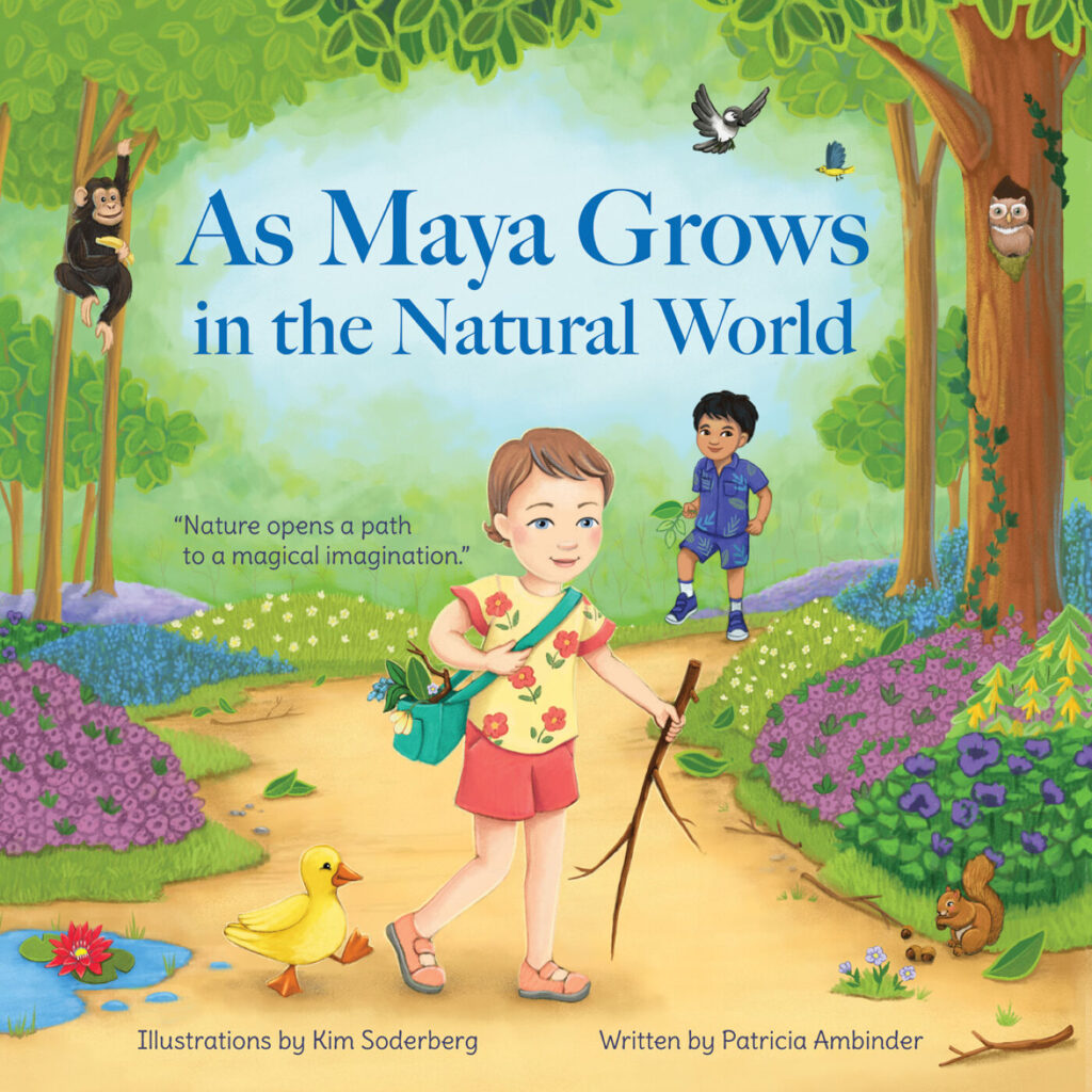 Book Cover As Maya Grows in the Natural World