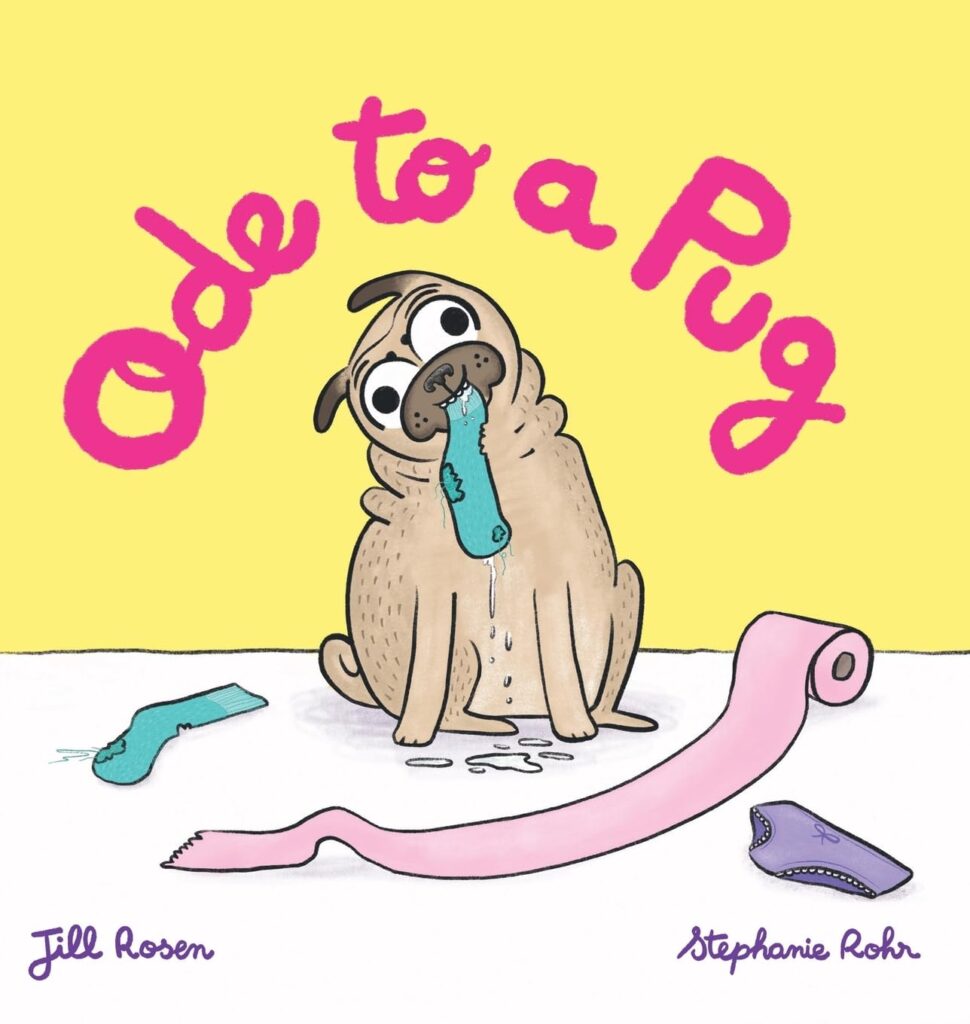 Ode to a Pug: Book Cover