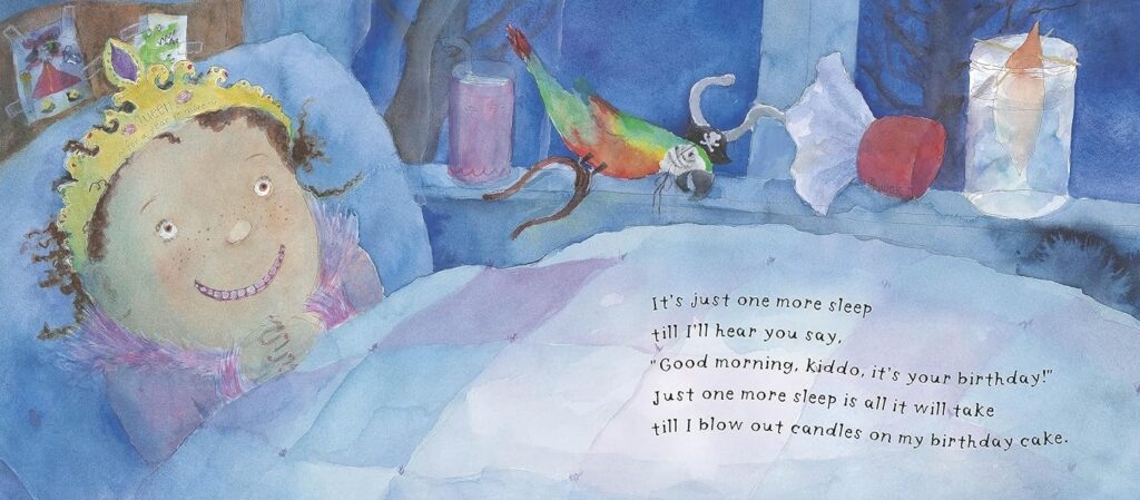 Just One More Sleep Illustration by Laura Cornell