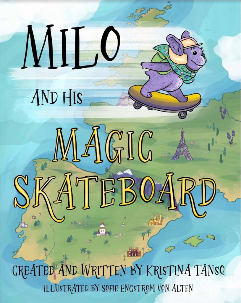Milo and His Magic Skateboard Cover