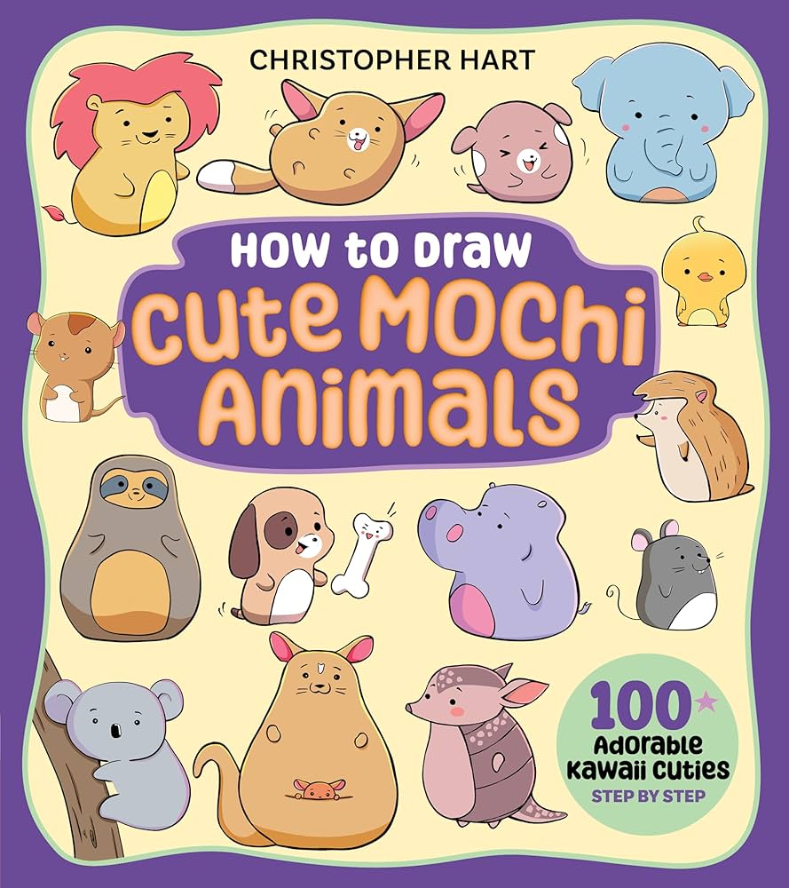 How to draw cute mochi animals | The Children's Book Review