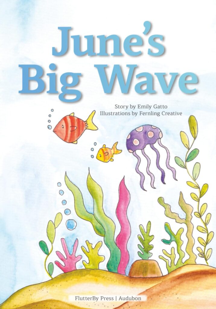 Version 100 | The Children's Book Review June's Big Wave: Book Cover