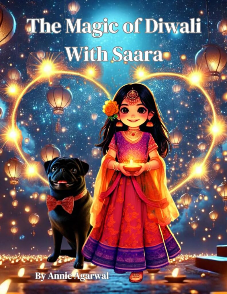 The Magic of Diwali with Saara: Book Cover