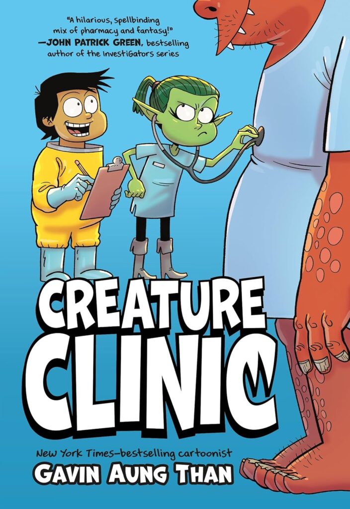 Creature Clinic: A Graphic Novel: Book Cover