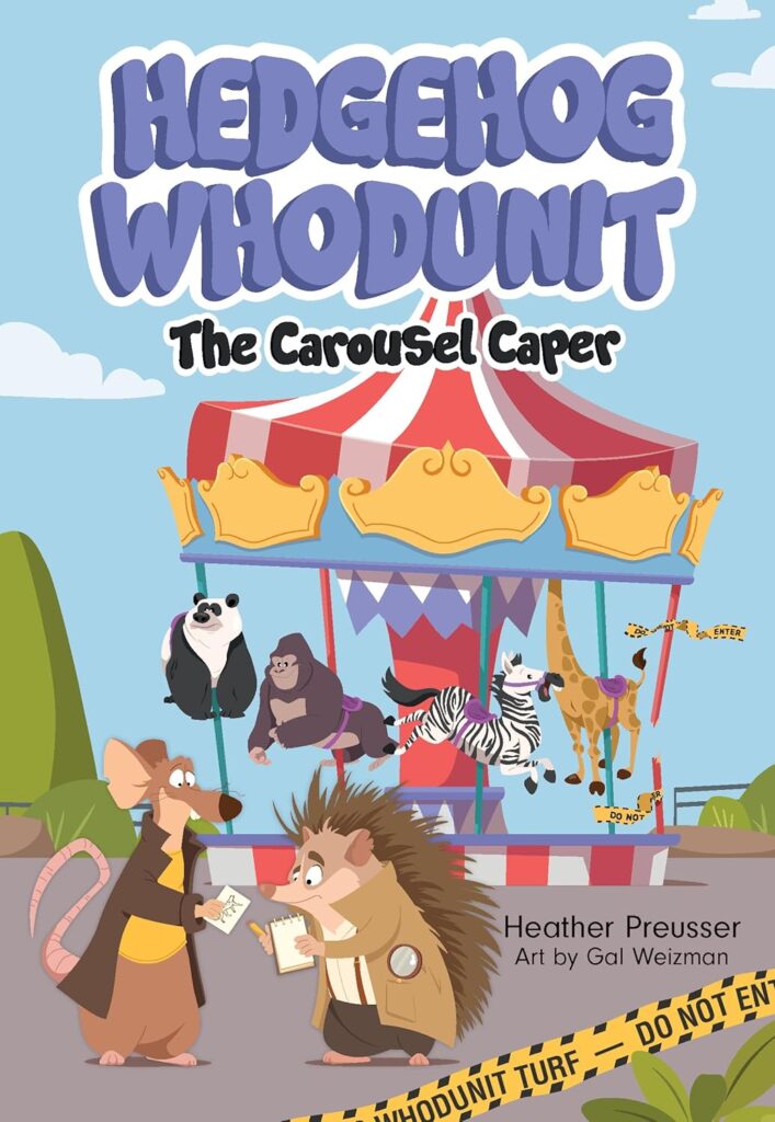 Hedgehog Whodunit The Carousel Caper | The Children's Book Review Hedgehog Whodunit: The Carousel Caper: Book Cover