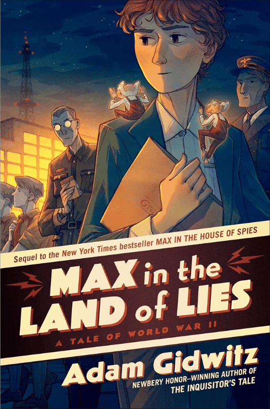 Max in the Land of Lies: A Tale of World Ware II: Book Cover