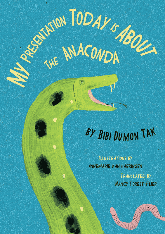 My Presentation Today is about the Anaconda: Book Cover
