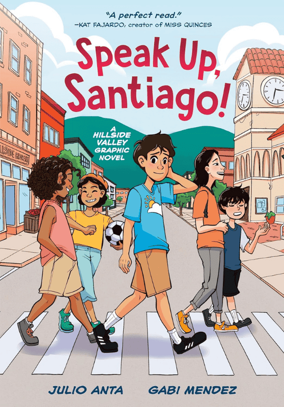 Speak Up, Santiago!: Book Cover