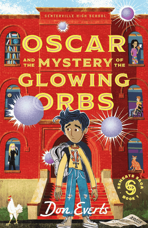 Oscar and the Mystery of the Glowing Orbs: Book Cover