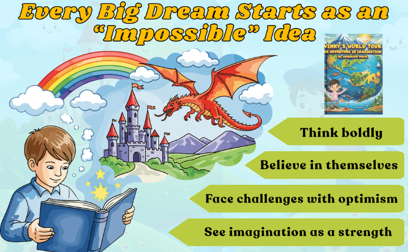 Every Big Dream Starts as an "Impossible" Idea graphic
