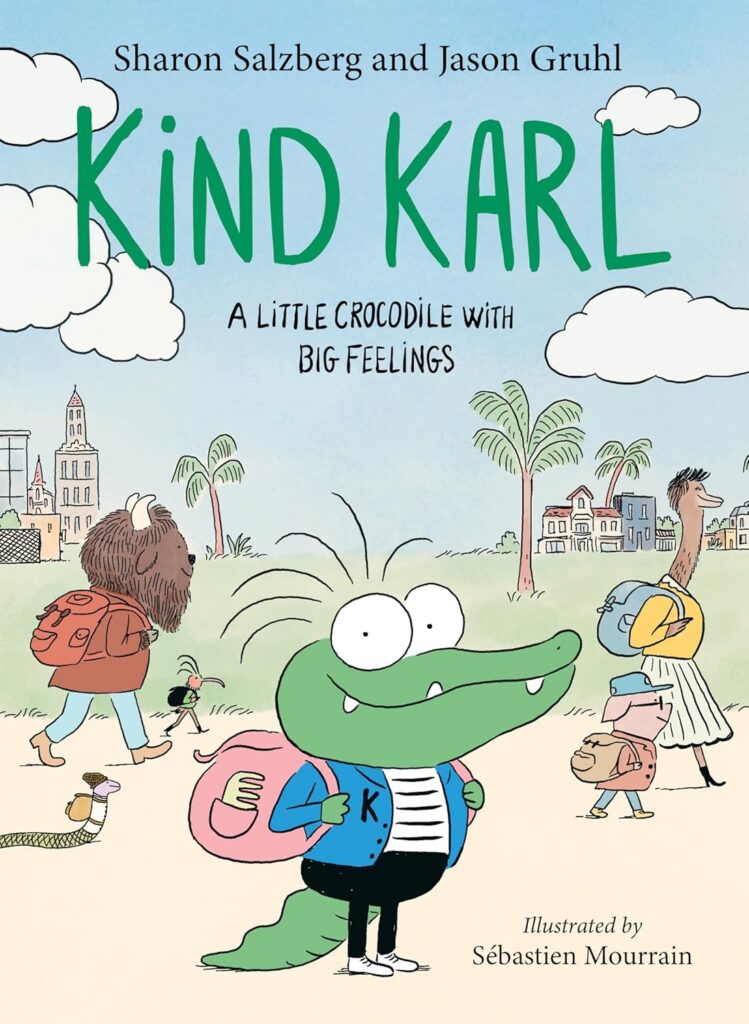 Kind Karl | The Children's Book Review Kind Karl: A Little Crocodile with Big Feelings: Book Cover