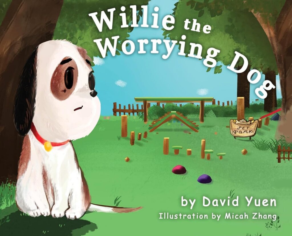 Willie the Worrying Dog: Book Cover