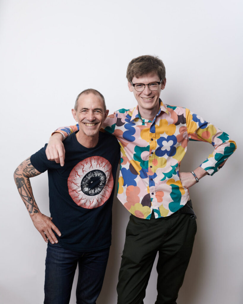Bill Hope and Andy Griffiths