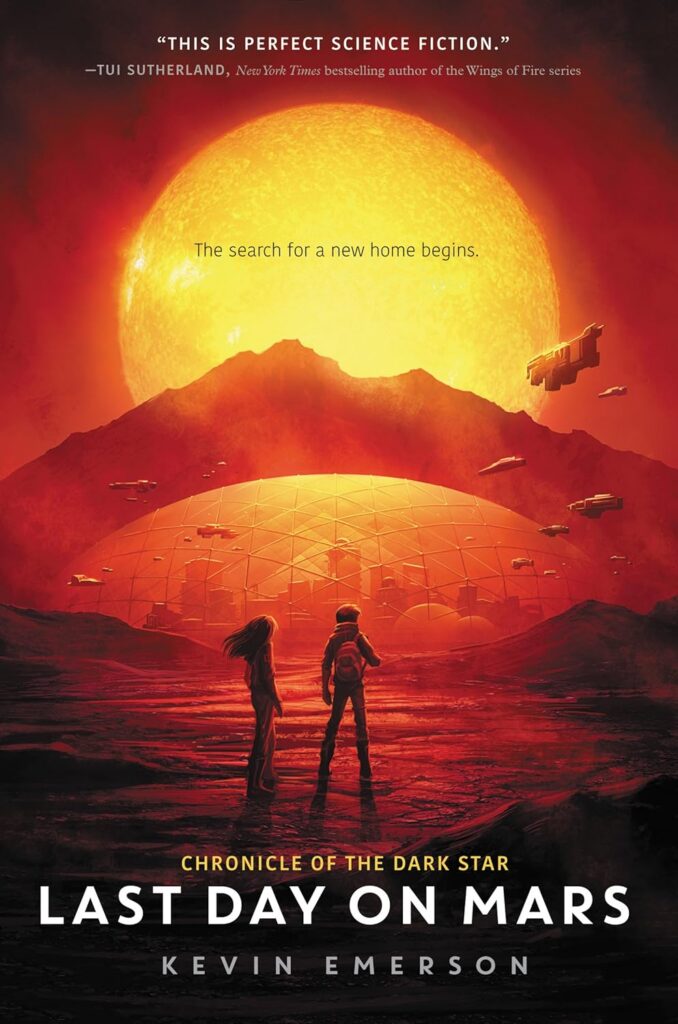 Last Day on Mars: Book Cover