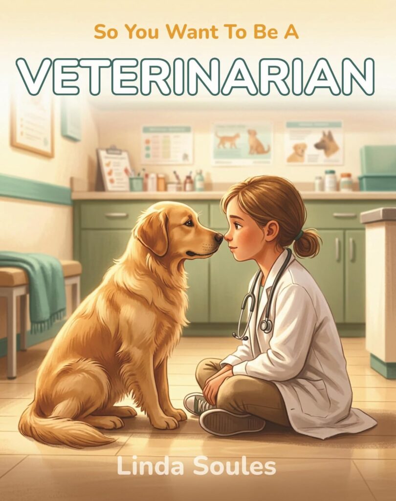 So You Want to Ve a Vetrinarian | The Children's Book Review You Want to Be a Veterinarian: Book Cover