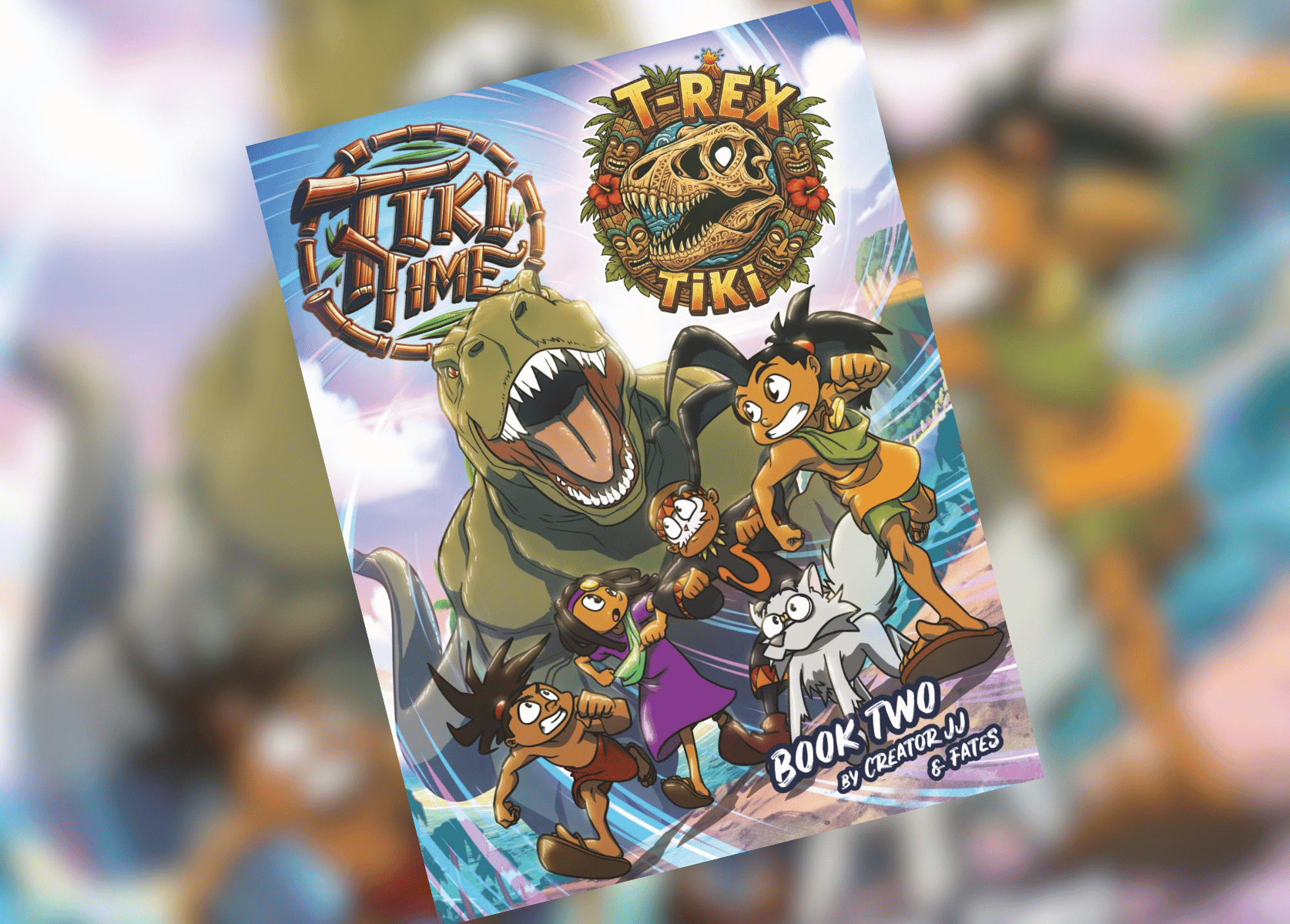 Tiki Time: T-Rex Tiki, by Creator JJ