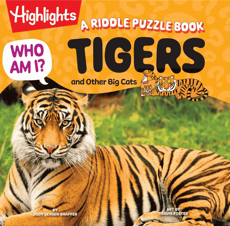 Who Am I? Tigers and Other Big Cats: Book Cover
