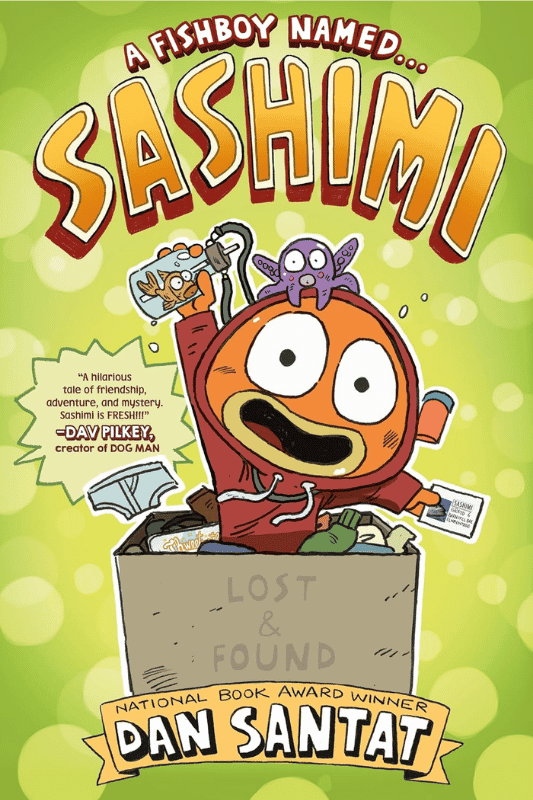A Fishboy NamedSashimi | The Children's Book Review A Fishboy Named...Sashimi: Book Cover