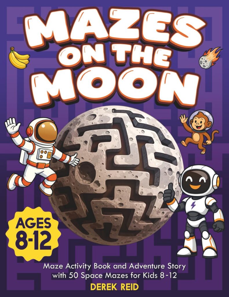 Mazes on the Moon: Book Cover