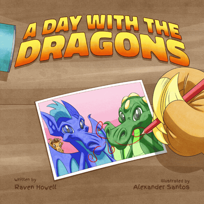 A Day with the Dragons | The Children's Book Review A Day with the Dragons: Book Cover