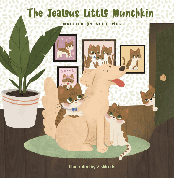 The Jealous Little Munchkin: Book Cover
